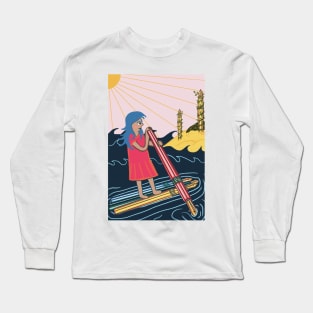 Six of Swords Long Sleeve T-Shirt